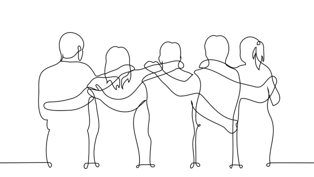 Illustration - Initiativen für ein stärkeres Wir