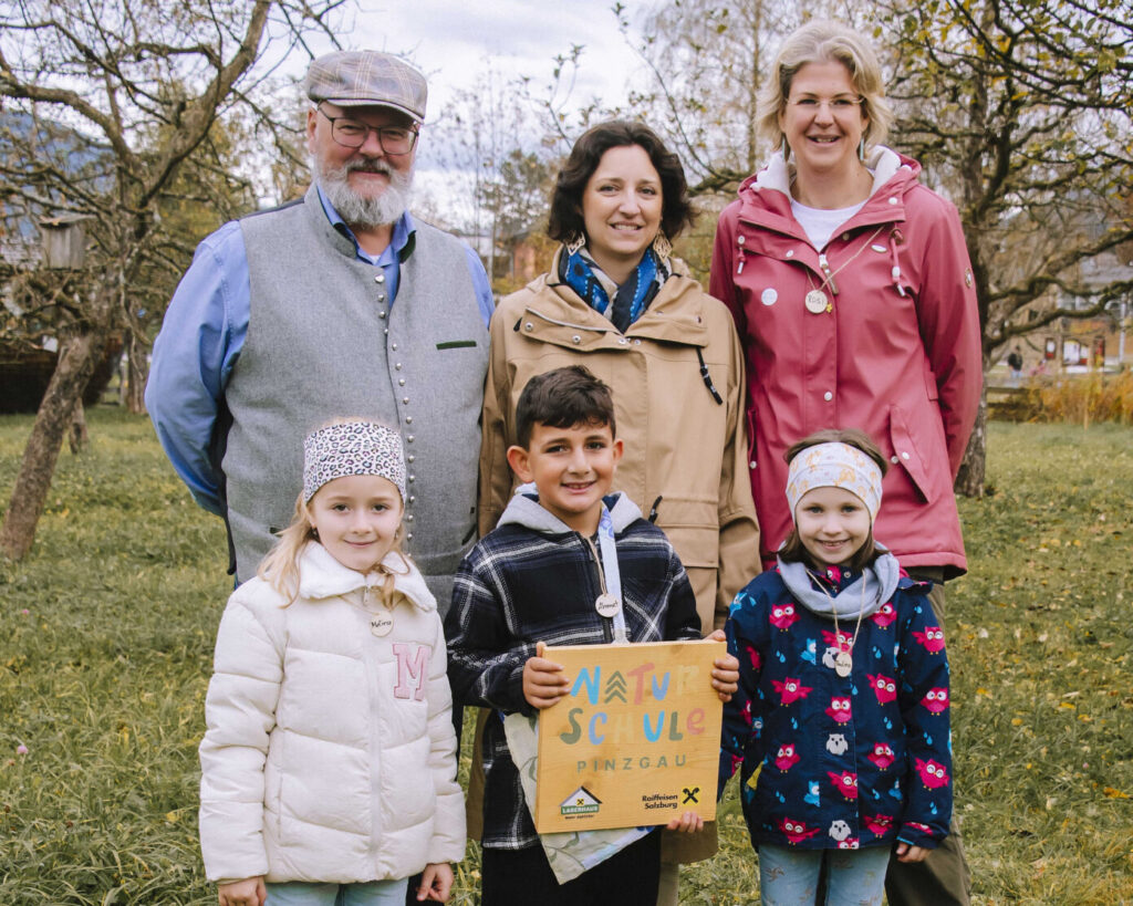 Raiffeisen Salzburg unterstützt Naturschule Pinzgau
